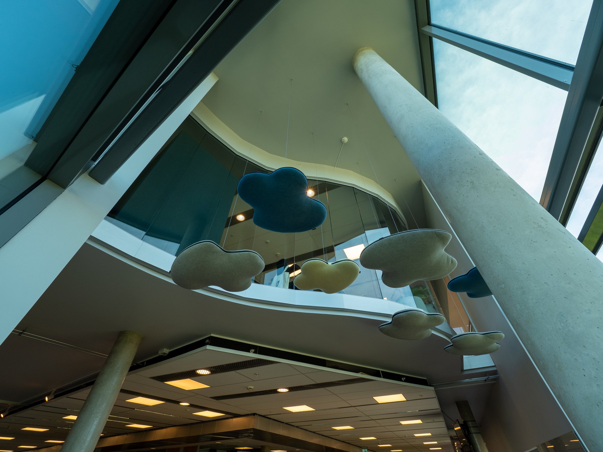 Kunst (skyer i taket)